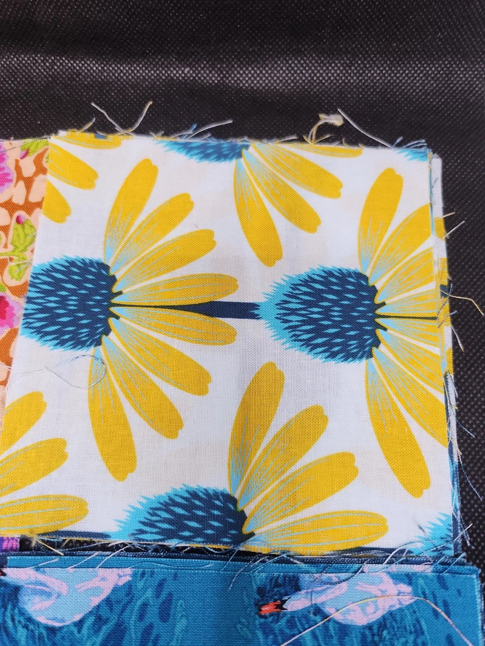 Kids Floral & Patterned Cotton Shorts - Teal, Yellow, Pink